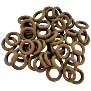 Exclusive Brown Male Injector O-Rings (Qty 50)