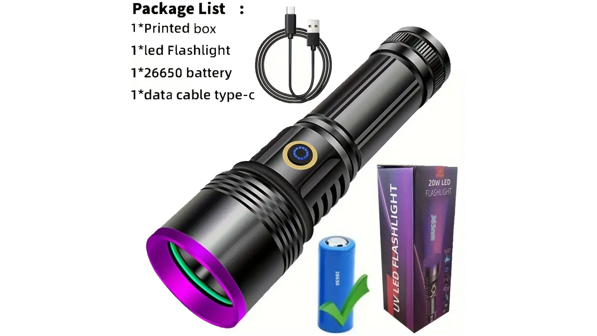 UV Flashlight - Image 3