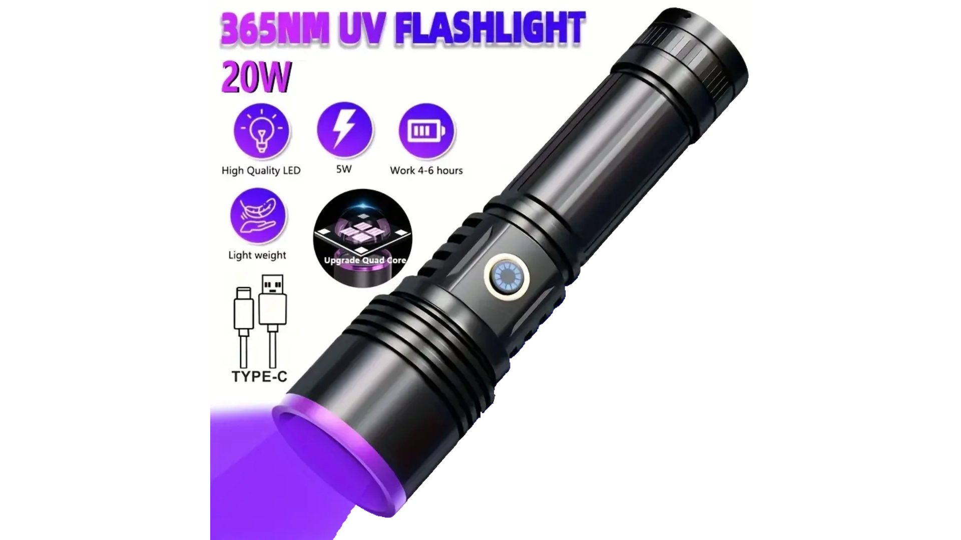 UV Flashlight - Image 2